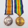 WW1 British War & Victory Medal Pair - 2nd Lieut. J. Breakell, Manchester Regiment