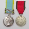 1854 Crimea Medal (Clasp - Sebastopol) and Turkish Crimea Medal (British Issue) - Pte. A. Fraser, 72nd Highlanders