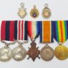 Distinguished Conduct Medal, Military Medal (Somme), 1914 Mons Star, British War & Victory Medal Group of Five plus Gold & Silver Sporting Medals - Bmbr.-W.O.2. E.B. Child, Royal Horse Artillery