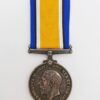 WW1 British War Medal - Pte. F. Adams, King's Royal Rifle Corps