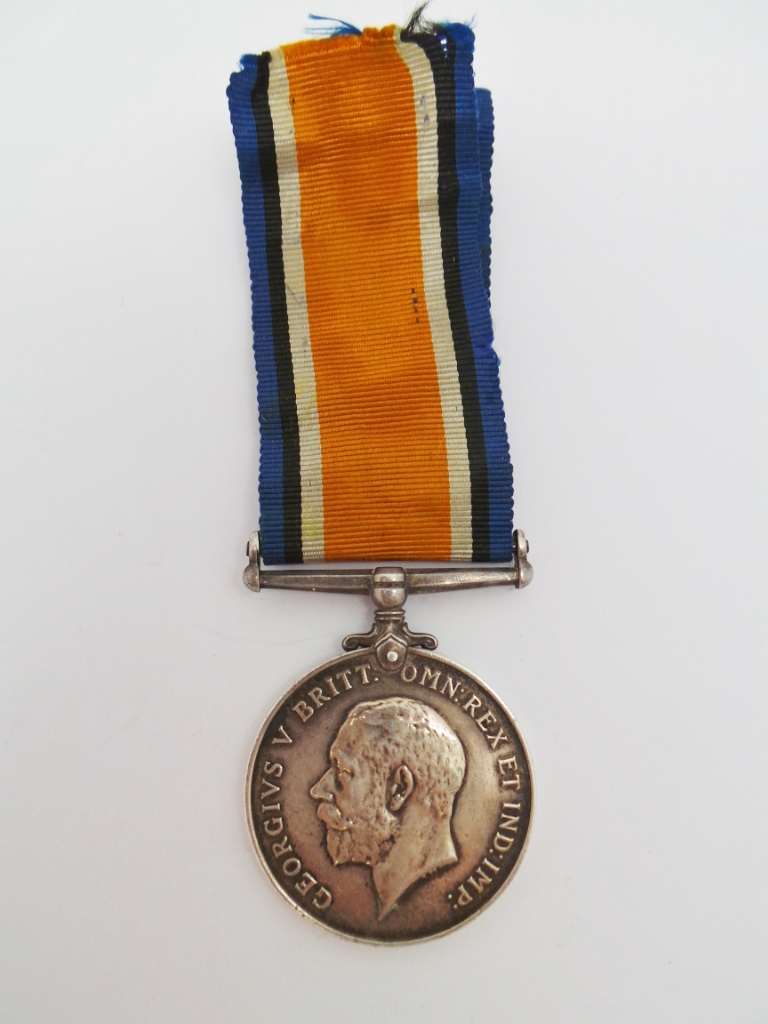 WW1 British War Medal - Pte. C. Williams, Royal Warwickshire Regiment