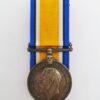 WW1 British War Medal - Pte. J.A. Bullen, South Lancashire Regiment