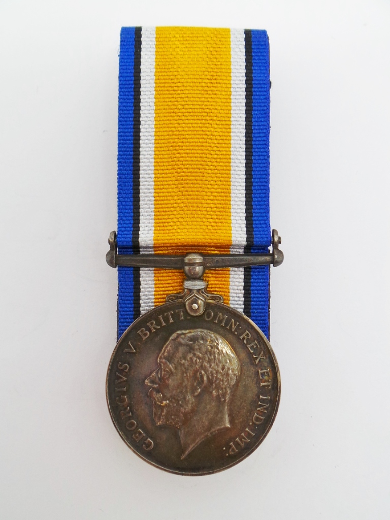 WW1 British War Medal - Pte. J.A. Bullen, South Lancashire Regiment