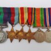 General Service Medal (Clasp - Palestine) & WW2 Medal Group of Six - Capt. (Later Hon. Brigadier) J.D. Welch, South Wales Borderers