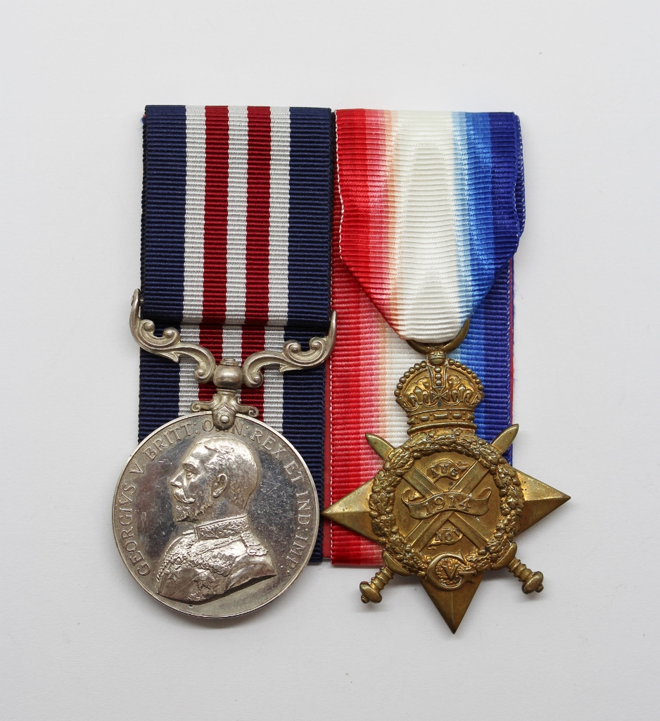 WW1 Military Medal & 1914 Mons Star - Gnr. A. Balcombe, Royal Artillery