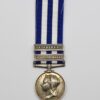 Egypt Medal (Clasps - The Nile 1884-85, Kirbekan) - Pte. S. Davies, Army Hospital Corps