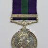 General Service Medal (Clasp - Malaya) - Pte. D. Hall, West Yorkshire Regiment