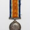 WW1 British War Medal - Pte. E. Brown, East Kent Regiment (The Buffs)