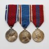 1935 Jubilee, 1937 Coronation and 1953 Coronation Medal Trio