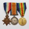 WW1 1914-15 Star Medal Trio - Dvr. W.A. Cook, Royal Field Artillery