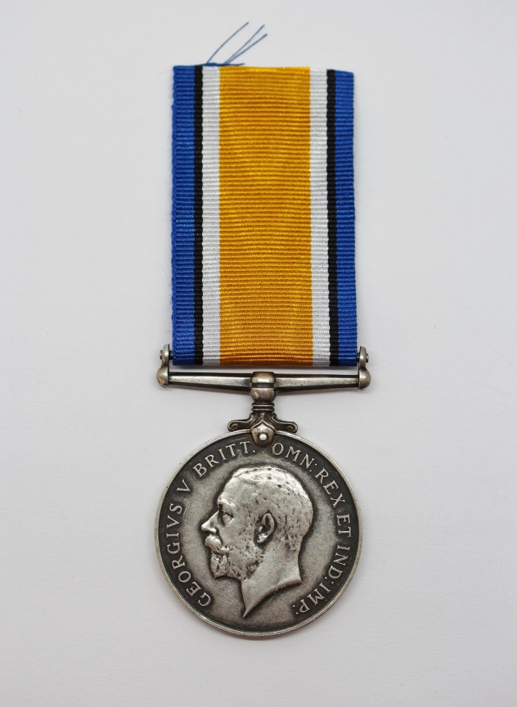 WW1 British War Medal - Pte. I. Gibson, Royal Sussex Regiment