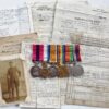 WW1 Distinguished Conduct Medal, 1914-15 Star Trio, WW2 Defence & War Medal Group of Six - B.S.Mjr. G. Dunger, Royal Horse Artillery / Royal Field Artillery - Wounded