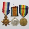 WW1 1914-15 Star Medal Trio - H.E. Clayton, Boy 1 / Ord. Royal Navy