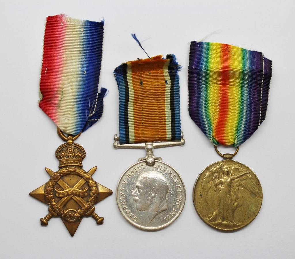 WW1 1914-15 Star Medal Trio - H.E. Clayton, Boy 1 / Ord. Royal Navy
