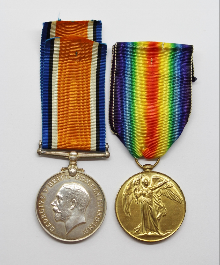 WW1 British War & Victory Medal Pair - 3.A.M. A. Clayton, Royal Air Force