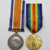 WW1 British War & Victory Medal Pair - Spr. W. Ridsdale, Royal Engineers