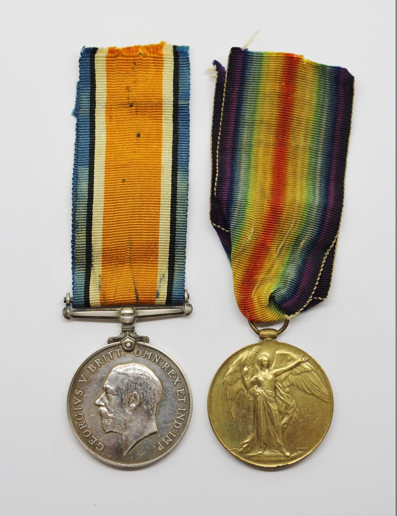 WW1 British War & Victory Medal Pair - Pte. J. Clayton, West Riding Regiment