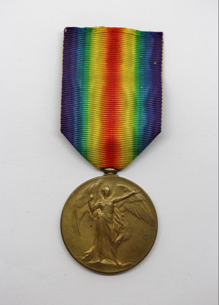 WW1 Victory Medal - Pte. J.A. Dean, Machine Gun Corps