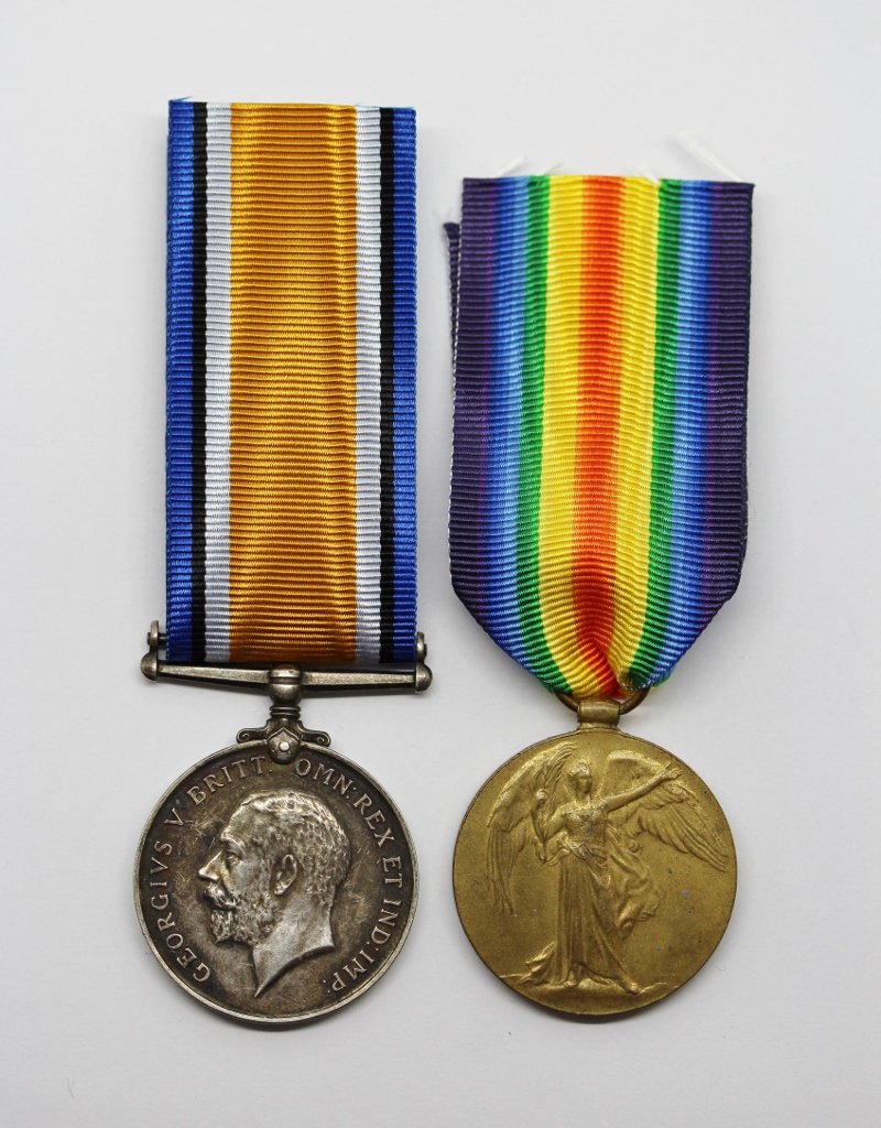 WW1 British War & Victory Medal Pair - Pte. J. Alison, 4th Bn. Cameron Highlanders