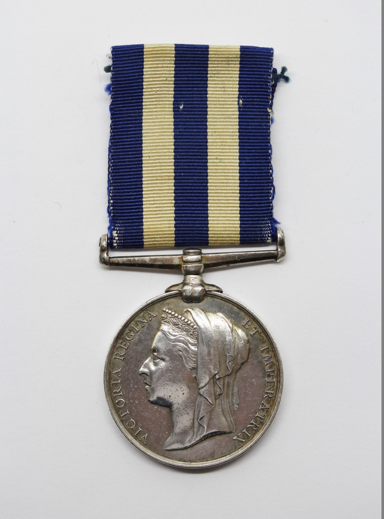 Egypt Medal (No Clasp) - Corpl. H. Mitchell, 1st Bn. South Staffordshire Regiment