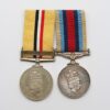 Iraq Medal (Clasp - 19 Mar to 28 Apr 2003) and OSM Afghanistan Medal Pair - MEM2 R.A. Flowers, Royal Navy