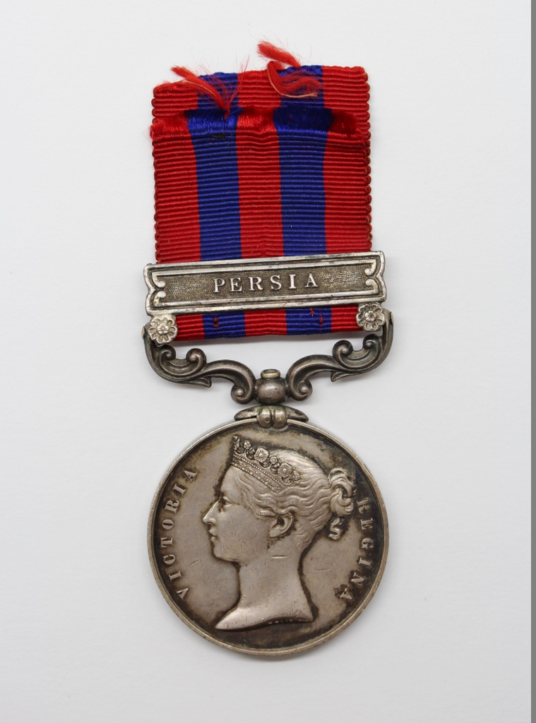 1854 India General Service Medal (Clasp - Persia) - W. Davidson, 78th Highlanders