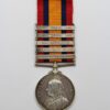 Queen's South Africa Medal (Clasps - Cape Colony, Orange Free State, Transvaal, South Africa 1901, South Africa 1902) - Tpr. T. Ingham, 23rd (Lancashire) Coy. Imperial Yeomanry