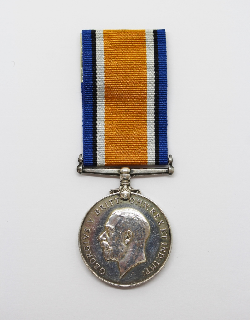 WW1 British War Medal - Pte. W. Jenkins, South Wales Borderers