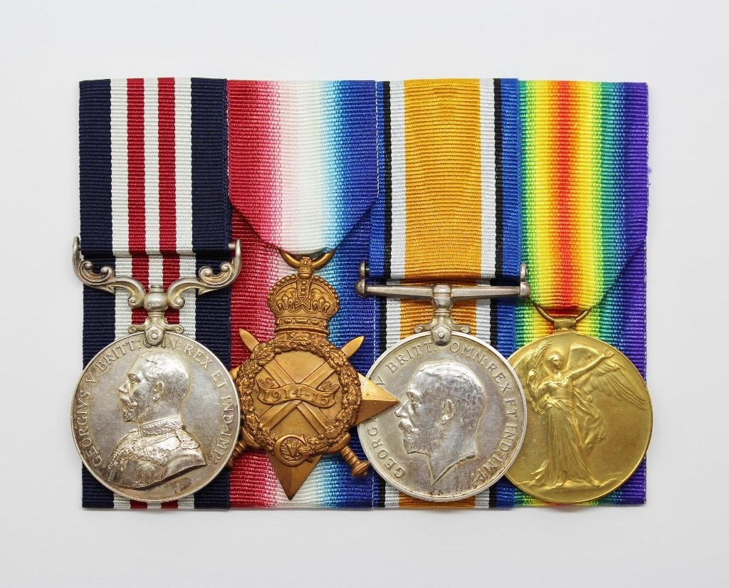 WW1 Military Medal and 1914-15 Star Trio - Cpl. G.E. Haynes, 6th Bn. York & Lancaster Regiment