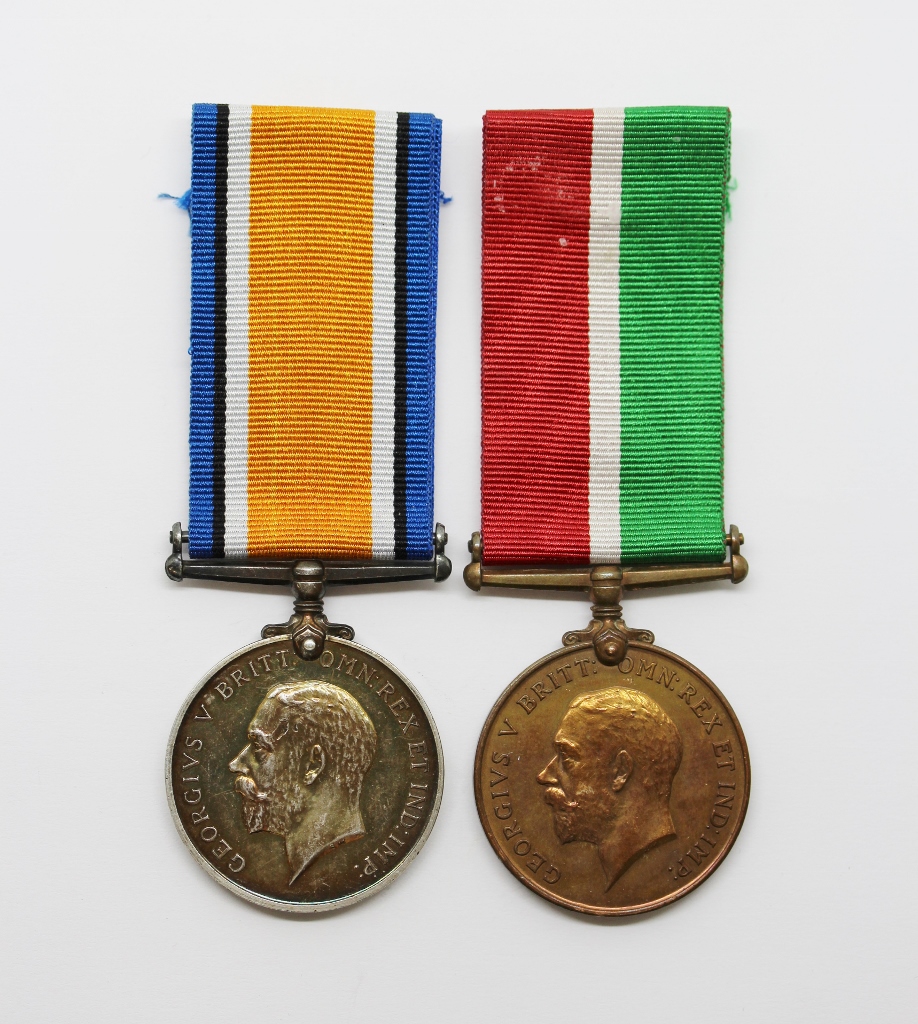 WW1 Mercantile Marine Medal Pair - Thomas Y.H. Wilson