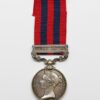 1854 India General Service Medal (Clasp - Burma 1887-89) - Colonel J.W. Swifte, 27th Madras Native Infantry