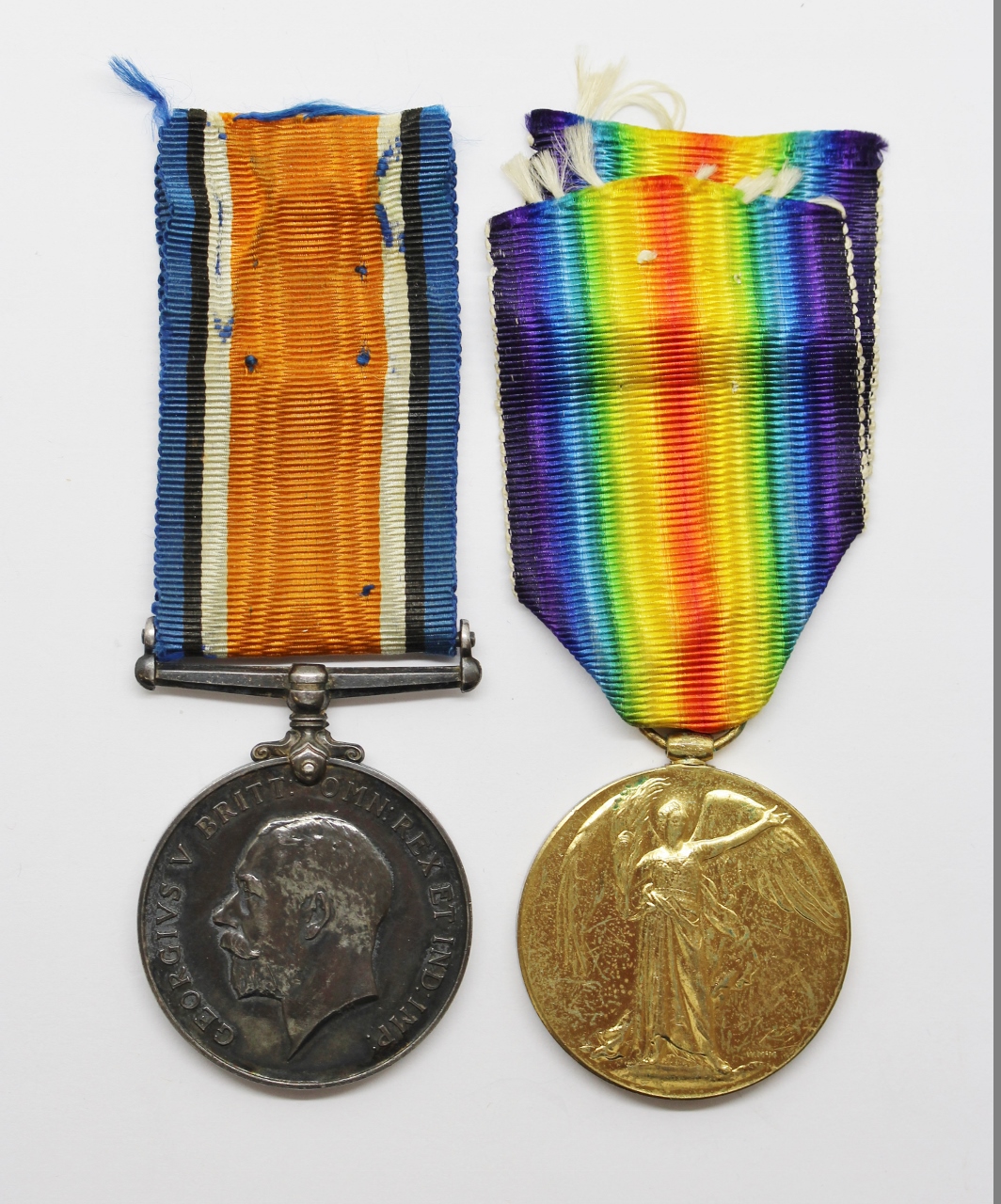 WW1 British War & Victory Medal Pair - 1.A.M. H. Bird, Royal Air Force