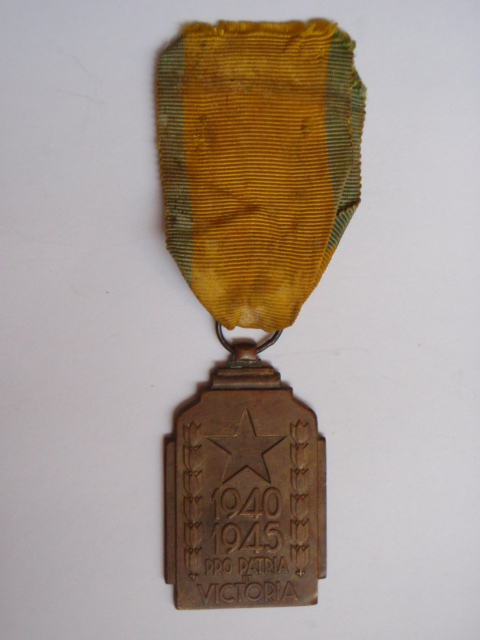 Belgian War Medal for the Colonial War Effort 1940-1945