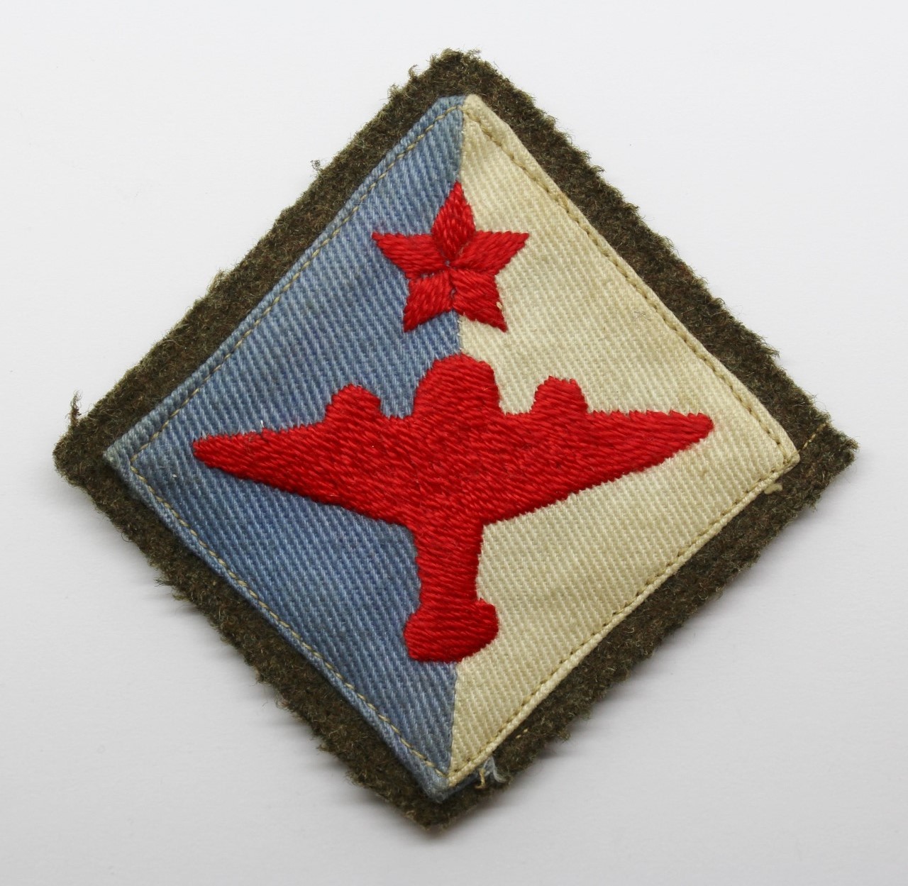 WW2 Indian Air Formation Signals Cloth Formation Sign