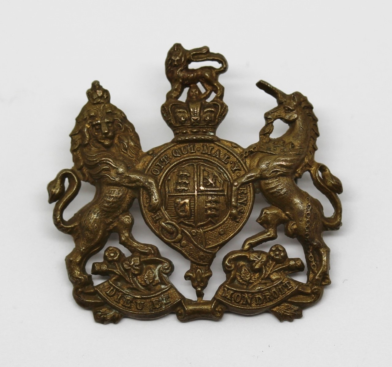 Victorian Home Counties Reserve Regiment Collar Badge