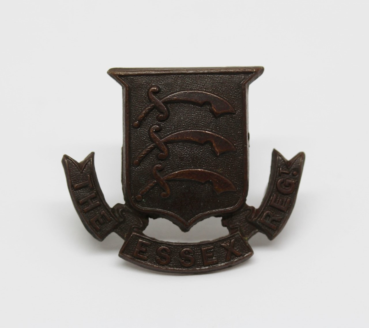 Essex Regiment Officer's Service Dress Collar Badge