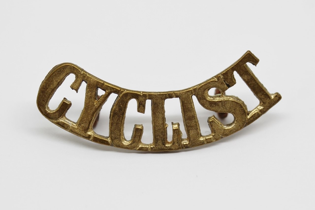Army Cyclist Corps (CYCLIST) Shoulder Title