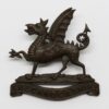 Brecknockshire Battalion, South Wales Borderers Officer's Service Dress Cap Badge
