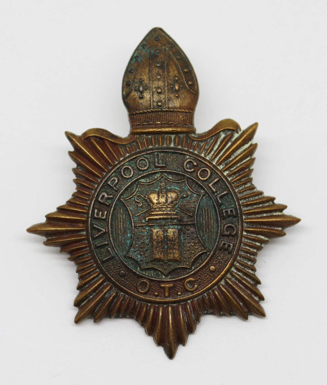 Liverpool College O.T.C. Cap Badge