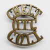 Cheltenham College O.T.C. Gloucestershire (CHELT / OTC / COLL) Shoulder Title