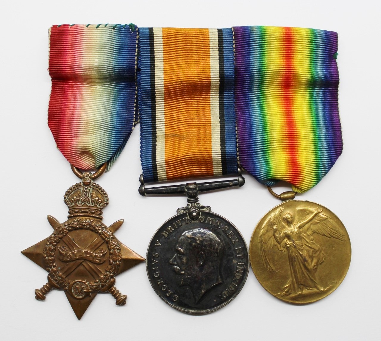WW1 1914-15 Star Medal Trio - Gnr. J.H. Shacklady, Royal Field Artillery