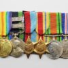 WW1, 1908 IGS (2 Clasps), WW2 and George V Long Service & Good Conduct Medal Group of Eight - Sjt. W.J. Wilcox, Royal Artillery
