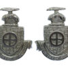 Pair of Dewsbury Borough Police Collar Badges