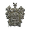 Blackpool Police Chrome Coat of Arms Collar Badge