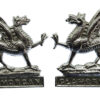 Pair of Glamorgan Constabulary Collar Badges
