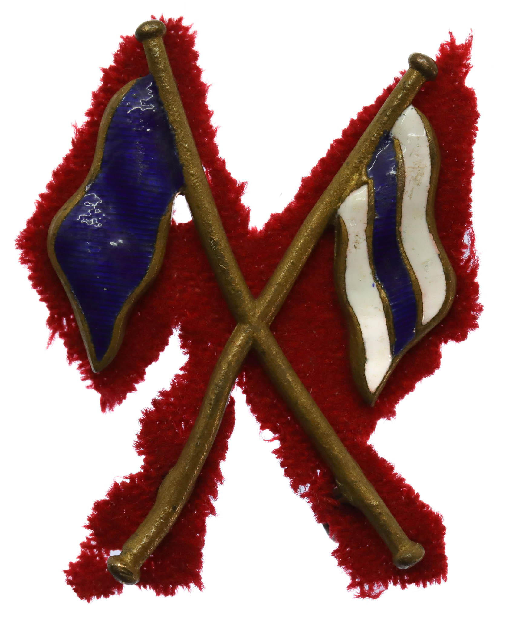 British Army Signallers Enamelled Arm Badge 