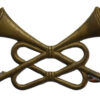 British Army Cavalry Trumpeters Arm Badge 