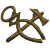 British Army Blacksmith / Artificer Brass Trade Badge