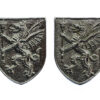 Pair of Somersetshire Constabulary Collar Badges