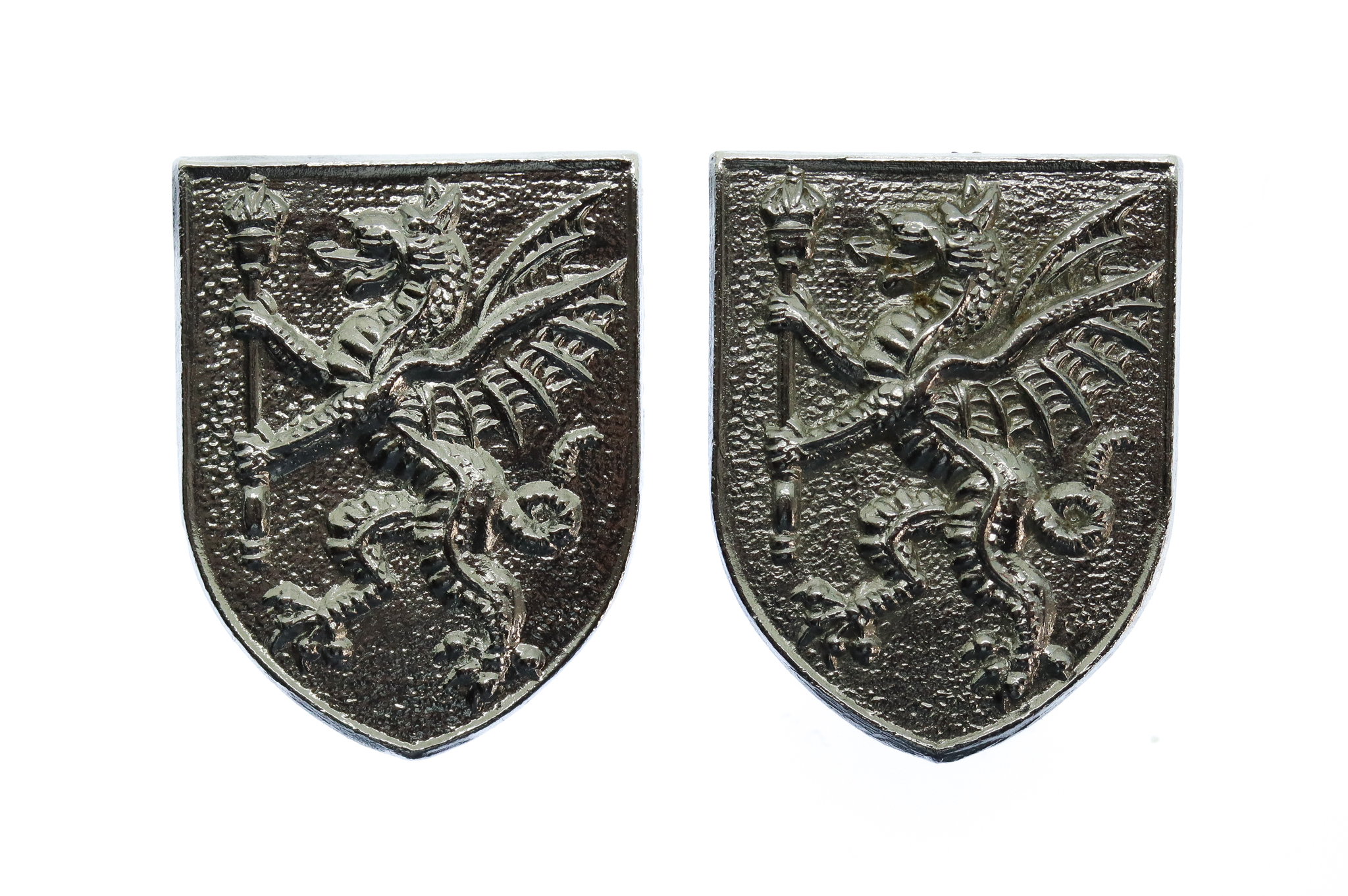 Pair of Somersetshire Constabulary Collar Badges